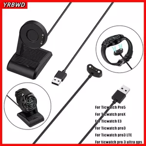 Cáp sạc YRBWD, Bộ sạc USB thời trang di động, Phụ kiện đồng hồ thông minh Giá đỡ sạc đa năng cho bộ sạc Ticwatch Pro5 3 proX pro3 LTE