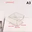 Hộp Bảo Quản Acrylic Mỹ Phẩm Để Bàn Hộp Nhựa Trong Suốt Ký Túc Xá Hộ Gia Đình Mặt nạ Da Hộp Bảo Quản Tủ Lạnh