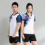 Nhóm Jersey Tay Ngắn Nhanh Chóng Mua Tùy Chỉnh Bóng Bàn Thể Thao Áo Cầu Lông Phù Hợp Với Nam EMM0