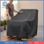 Vỏ bọc ghế bập bênh chống thấm nước Vỏ bọc ghế bập bênh màu đen 210D