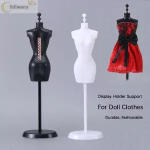 EDIWAN Giá đỡ trưng bày Đồ chơi hỗ trợ Thay đổi trang phục Nhà Mini Giá đỡ mô hình Mannequin