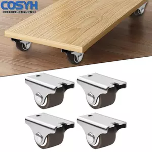 <cosyh>Fixed Castors Silent Sliding Single Load-bearing 8KG High-carbon Steel Bearings