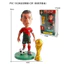 2026 World Cup Bóng Đá Ngôi Sao Búp Bê Cúp Bộ C Ronaldo Messi Neymar Mbappe Hình Trang Trí Bàn Cho Quạt Bóng Đá