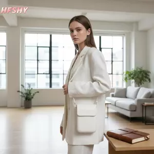 Túi đựng điện thoại đeo chéo nhỏ thời trang HFSHY dành cho nữ Ví đeo vai tối giản dọc cho cuộc phiêu lưu đô thị VN