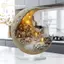 GE 1 Mặt Trăng Nhà Trang Trí Cho Gia Đình Đồ Trang Trí Bohemian Mặt Trăng Nhà Acrylic Trưng Bày Trẻ Em Quà Giáng Tặng Năm Mới VN