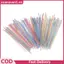 XUAN 100 Cái / bộ Ống Hút Uống Nhựa Cong Cotail Tiệc Sinh Nhật VN