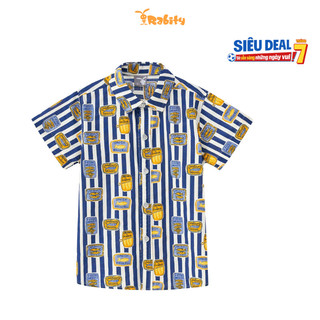 Áo sơ mi ngắn tay bé trai Rabity 902.053