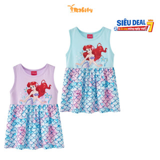 Đầm thun sát nách Ariel bé gái Rabity 552.022