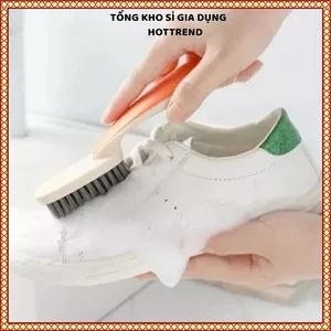 BÀN CHẢI CHÀ GIÀY DÉP CAO CẤP - Tay cầm chắc chắn, vệ sinh giày dép và quần áo hiệu quả