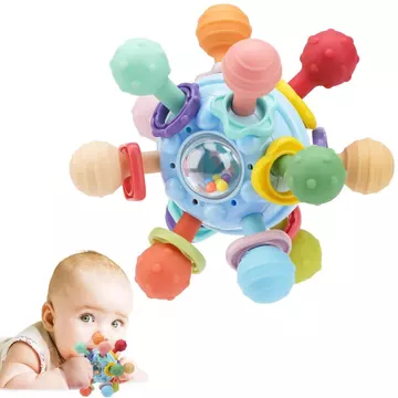 Đồ chơi cảm giác cho bé Montessori Thích hợp cho bé 0-6-12 tháng tuổi, Đồ chơi mọc răng cho bé Thích hợp cho bé 0 3 6 9 12 18 tháng, Đồ chơi phát triển học tập cho bé sơ sinh, Thích hợp cho bé trai 1-