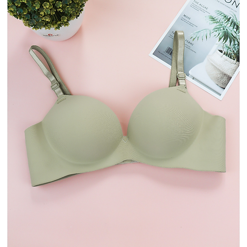 Áo lót nữ đúc su MÚT DÀY 1CM ~ 5CM cao cấp áo ngực su đường may chữ V chống rách Áo ngực su đúc Lotizen top bán chạy | BigBuy360 - bigbuy360.vn