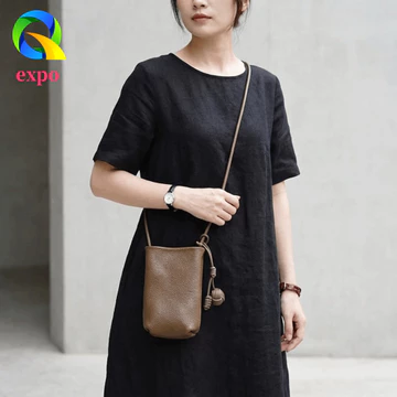Women's Minimalist PU Leather Crossbody Bag