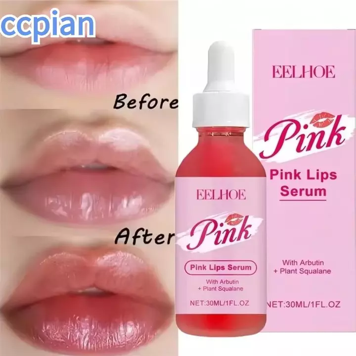 Serum dưỡng ẩm môi CCPIAN, 30ml Tăng độ đàn hồi Dầu dưỡng ẩm môi, Dưỡng ẩm lâu trôi ngay lập tức Công thức dưỡng ẩm Son bóng môi để chăm sóc môi hàng ngày
