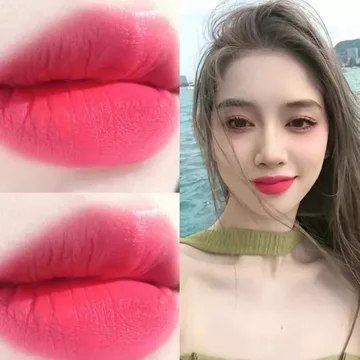 áo kiểu nữ áo kiểu [Xác thực chính thức] Son môi màu hồng dịu dàng thương hiệu lớn Màu hồng đào Cốc chống dính Hoa hồng Đỏ Barbie Hồng Đào Trang điểm nhóm nữ