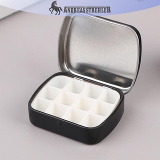 Onetimingfine Di Động Trống Màu Nước Hộp Thiếc 12 / 24 Lưới Màu Nước Sơn Bảng Du Lịch Ngủ Khay Sơn Đồ Dùng Nghệ Thuật VN