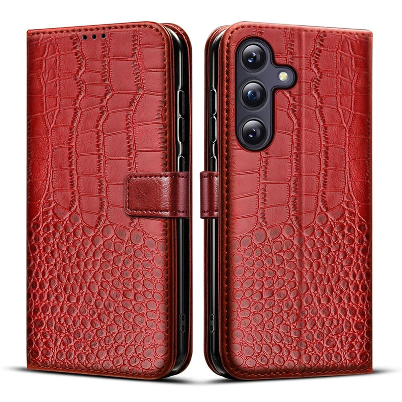 Dành Cho Samsung Galaxy A17 5G Ốp Lưng Ví Đựng Thẻ Đứng Từ Tính Lật Da Bao Da Dành Cho Samsung Galaxy A17 4G Ốp Lưng Điện Thoại