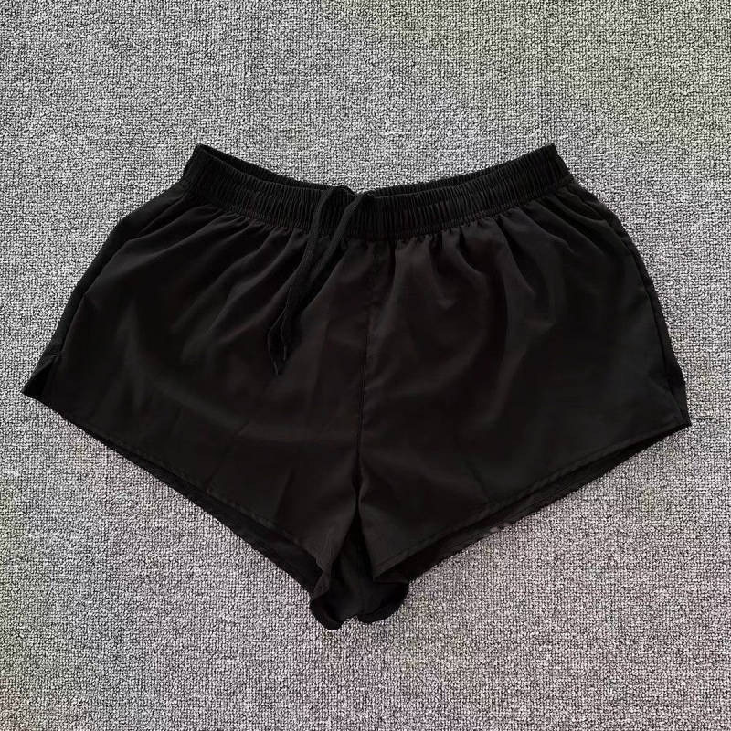 [New] Sports Running Three Points Training Pant Men's and Women's Professional Marathon with Lining Quick-Drying Breathable Shorts mMk0