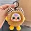 Dễ Thương Sang Trọng Quái Vật Sang Trọng Móc Khóa Checker Nơ Túi Quà Tặng Quyến Rũ Cho Bé Gái