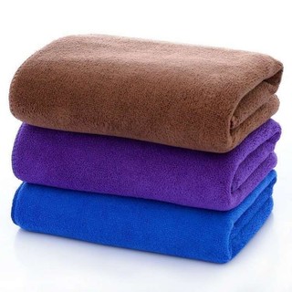 Khăn tắm spa, salon tóc, kích thước 140x70cm, chất liệu Microfiber mềm mịn, siêu thấm hút