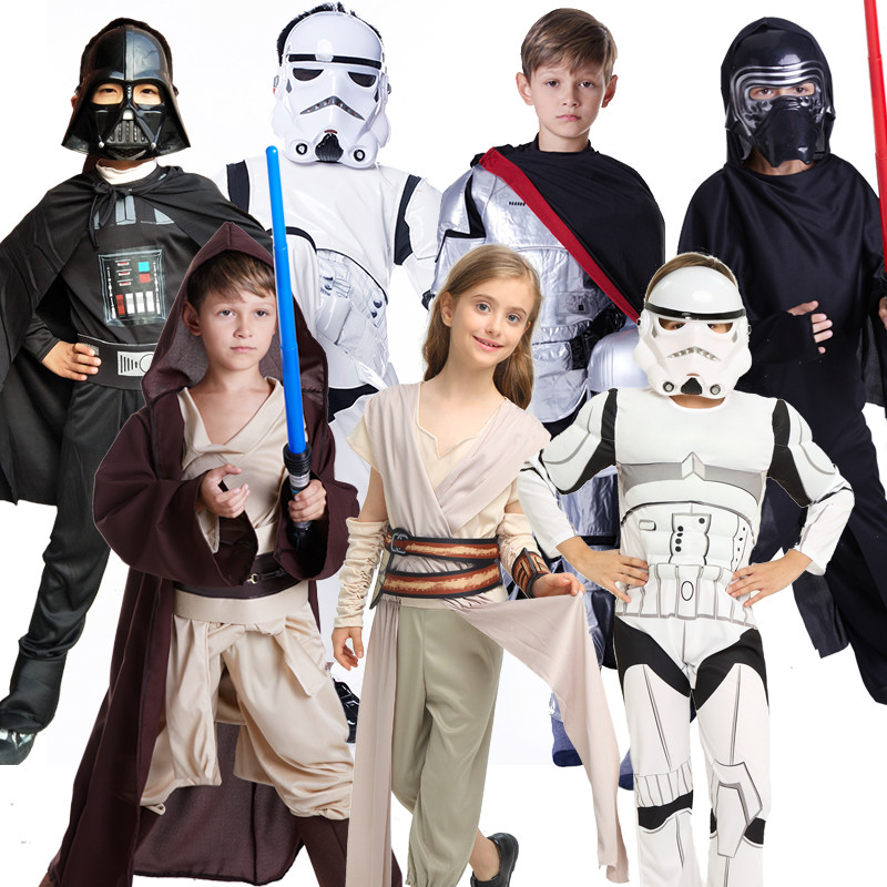🔥 2025 🔥 hóa trang halloween Halloween bên đạo cụ Cosplay có hàng sẵn Người ngoài hành tinh trang phục người lớn Trang phục Halloween cho trẻ em - Chiến Tranh Giữa Các Vì Saô: Darth Vader, Người Lính Trắng và Người Ngoài Hành Tinh