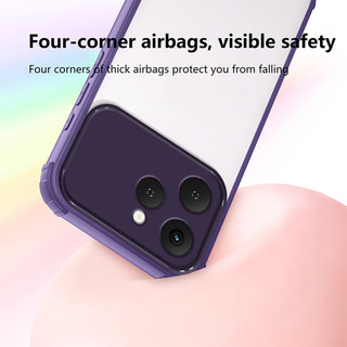 Tecno Spark 40 KM5 Đệm khí bốn góc trong suốt cao cấp bảo vệ vỏ mềm chống sốc
