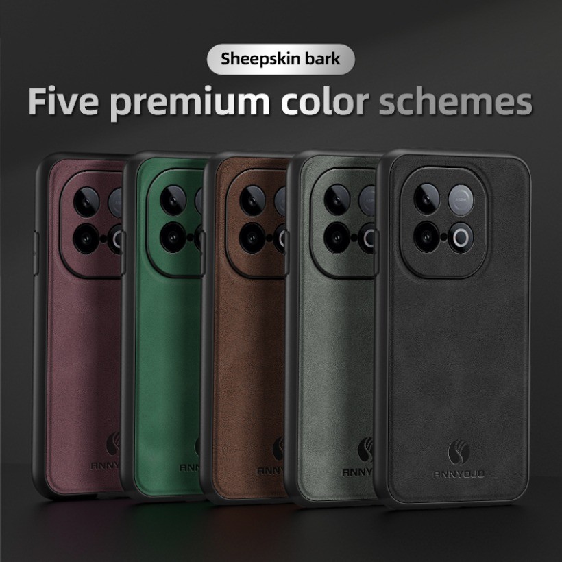 Ốp điện thoại Trơn Mờ Cho Vivo IQOO Z10 Turbo Ốp điện thoại Tích Hợp Tấm Nam Châm Da PU Ốp điện thoại Cứng Mờ Cho IQOO Z10 Turbo Pro 5G