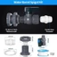 PCF * 3 Vòi Xô Mưa 4inch Đồ Dùng Làm Vườn Nhựa PVC Hộp Đựng Nước