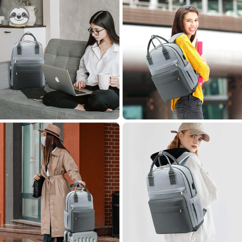 Phong cách Nhật Bản Muji Style / Ba lô dung tích lớn / Ba lô máy tính xách tay thời trang / Ba lô du lịch chống nước / Túi đi học dành cho học sinh
