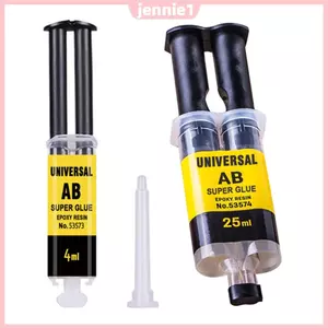 1-10 CÁI Keo AB Nhựa Epoxy 4 / 25ml Sửa chữa chống thấm nước Keo dính chắc Keo siêu lỏng cho chế biến gỗ gốm kim loại thủy tinh [jennie1.vn]