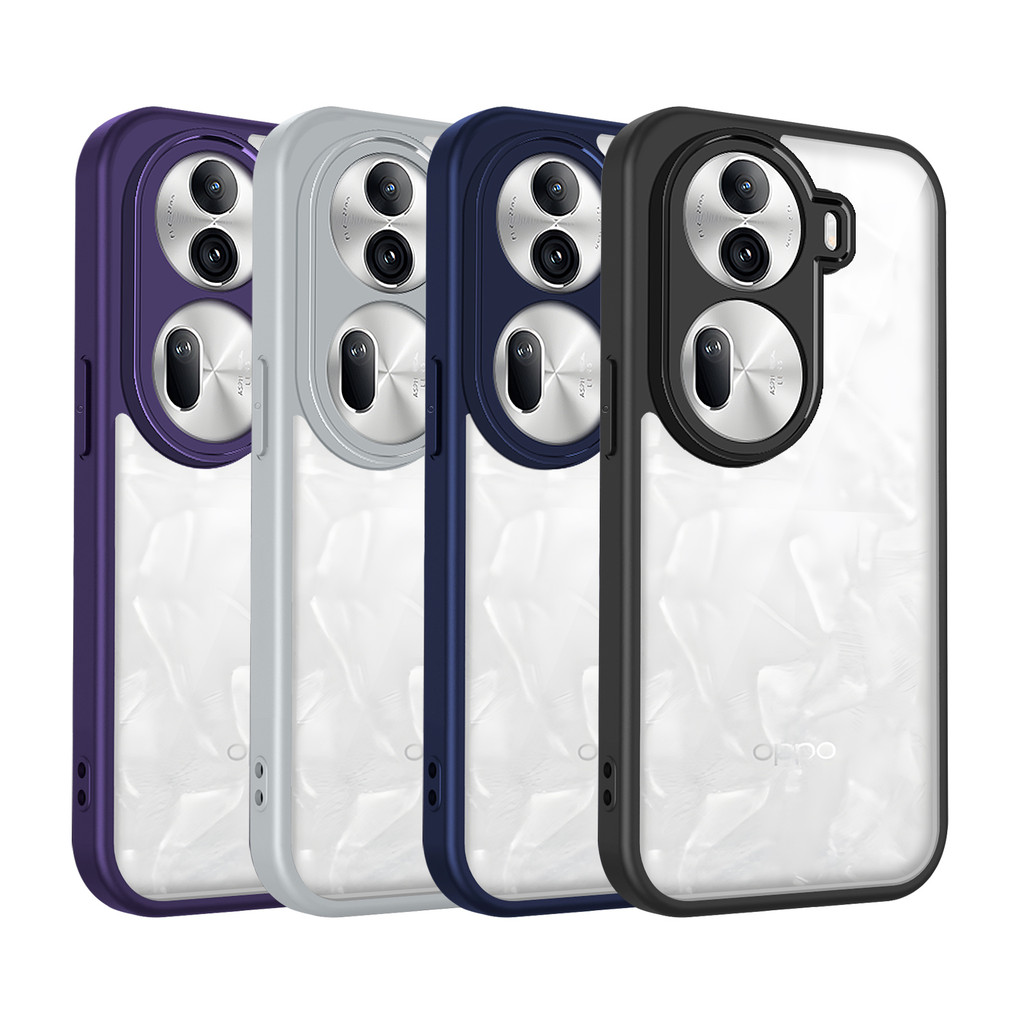 Ốp lưng Reno 11 Pro 5G Vỏ trong suốt mờ thời trang cho OPPO Reno 11 5G Vỏ điện thoại
