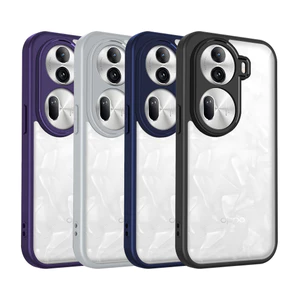 Ốp lưng Reno 11 Pro 5G Vỏ trong suốt mờ thời trang cho OPPO Reno 11 5G Vỏ điện thoại