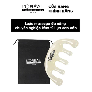 Lược massage đa năng chuyên nghiệp L'Oréal Professionnel kèm túi lụa cao cấp