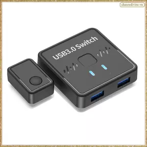 Công tắc chia sẻ máy in USB 3.0 2 trong 1 Out 2 máy tính Chia sẻ 1 máy in USB Máy in 2 trong 1 Sharer Bàn phím chuột Udisk Bộ điều khiển bên ngoài đĩa cứng