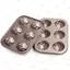 Khuôn Làm Bánh PYCOU, Hình Chuối 6 / 9 / 12 Khoang Muffins Khuôn, DIY Thép Carbon Lớp Phủ Chống Dính Khay Nướng Bánh Làm Bánh