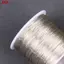 ECK 100m / 328ft Dây thép mạ đồng không phai Dây điêu khắc kim loại có thể uốn cong để làm đồ trang sức hoa thủ công 0,3 / 0,4 / 0,5mm HOT