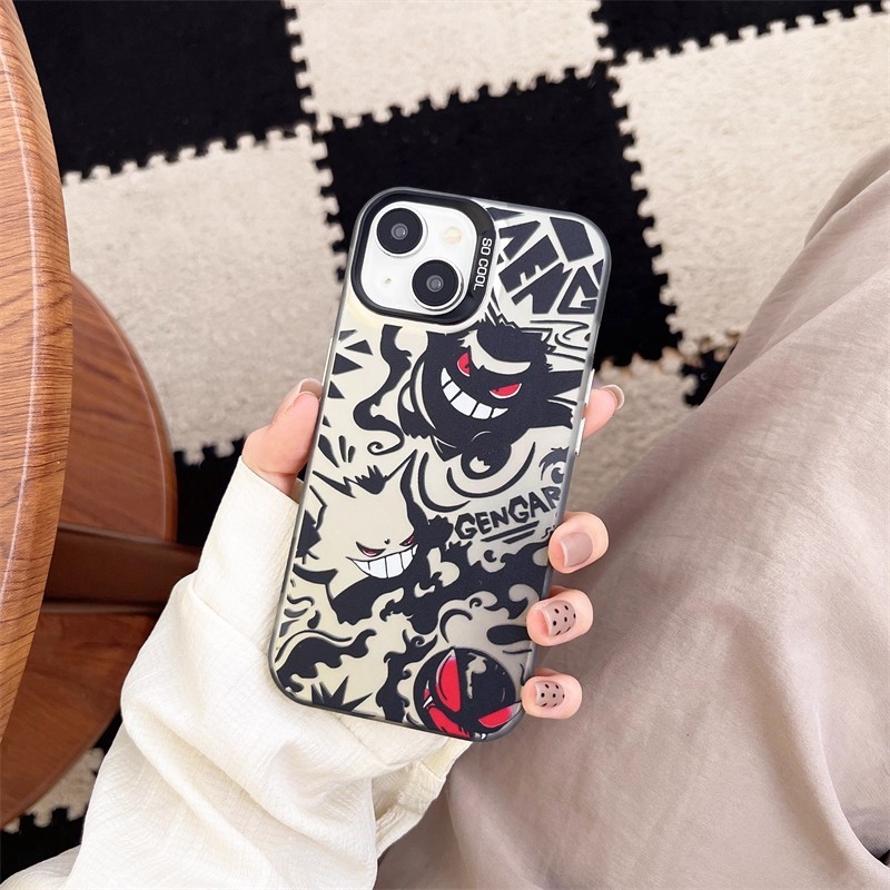 Ốp Lưng Cho Xiaomi Note 15 14 Pro 15 Plus Redmi 15 4G 5G 15A A7 PRO Note14 Vỏ Điện Thoại Di Động Anime Hoạt Hình Tím Gengar Cứng IMD