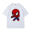 2026 Người Nhện Thương Hiệu Ngày Mới Áo Thun 220g Dày cotton Tee Peter Parker Avenger Siêu Anh Hùng