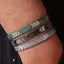PNPIA- Full Handmade Tự Nhiên Hematite Vòng Tay Tối Giản Nam Nữ Bện Braclet Có Thể Điều Chỉnh Yoga s Bralet Trang Sức Thời Trang Quà Tặng