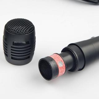 Mic giọng hát NOOKSTORY, Micrô năng động màu đen có dây, Ống giọng nói 3,5 / 6,35mm chuyên nghiệp Ghi âm Karaoke tích hợp