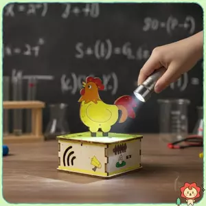 DIY Rooster Khoa Học Thí Nghiệm Bộ Điều Khiển Ánh Sáng Mạch Đồ Chơi Giáo Dục 1 Bộ Cho Trẻ Em Homeschool Vật Lý Thực Hành