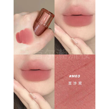 Colorkey colorkey colorkey Pinch Lip Puree m03 Bean Paste Puree m07 Roast Red Pear m05 Roast Nude Apricot Son Môi Màu Khỏa Thân Series