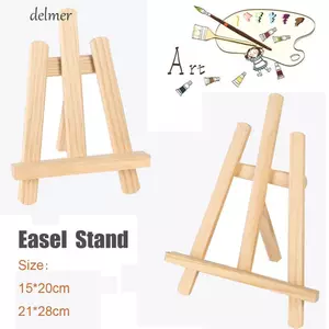 DELMER Giá đỡ trưng bày bằng gỗ Trang trí tiệc cưới bền bỉ Giá đỡ thẻ bàn sinh viên
