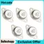 Belleshopp BỘ 5 Transistor công suất to-3 15A 60V / 100V 2N3055 NPN Thép không gỉ