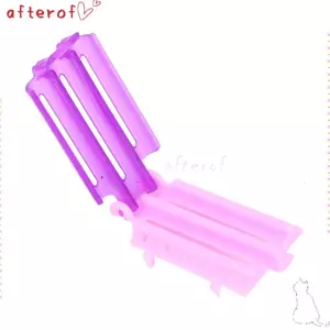 AFTEROF 45 Chiếc Kẹp Tóc, Bộ Que Perm Di Động PP, Dụng Cụ Tạo Kiểu Nhà Màu Tím Hồng Thiết Kế Nhăn Dụng Cụ Tạo Kiểu Tóc Bền Đẹp Sử Dụng Salon