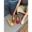 TT Ngọt Nơ Giày Nữ Đế Mềm Phù Hợp Với Giày Ba Lê Slip-On Thoáng Khí Muỗng Giày Thời Trang