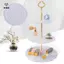 Khay đĩa trái cây tròn không đều Khuôn Silicon bằng nhựa DIY Coaster Epoxy Mold Craft [Mina]