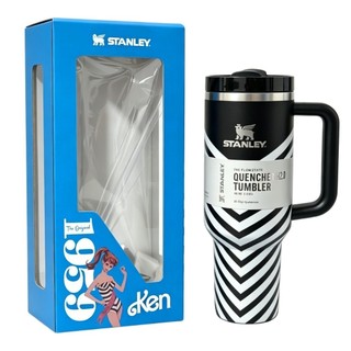 Stanley x Barbie Icon Quencher H2.0 FlowState 40oz, cốc giữ nhiệt có tay cầm, không BPA, bộ sưu tập giới hạn