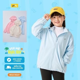 Áo khoác gió trẻ em 3C Promax YODY túi khóa, tay bo chun, mũ tháo rời KCJA25F093