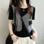 Áo thun ngắn tay hai mảnh giả chính hãng mùa hè 2026 Niche thiết kế độc đáo Slim-fit Giảm tuổi dáng ôm hơn