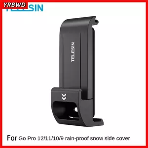Vỏ bên pin YRBWD, Cổng sạc chịu thời tiết Type-C, Phụ kiện TELESIN chống nước Cổng sạc có thể tháo rời dễ dàng cho 12 Hero 11 10 9